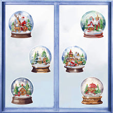Load image into Gallery viewer, 6 PCS Christmas Tree Christmas Lamp Diamond Painting Stickers for Boy Girls Gift
