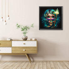 Load image into Gallery viewer, AB Diamond Painting - Full Round - Mermaid girl (40*40CM)
