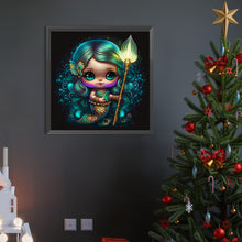 Load image into Gallery viewer, AB Diamond Painting - Full Round - Mermaid girl (40*40CM)

