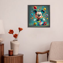 Load image into Gallery viewer, Diamond Painting - Full Round - disney mickey (30*30CM)
