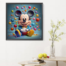 Load image into Gallery viewer, Diamond Painting - Full Round - disney mickey (30*30CM)
