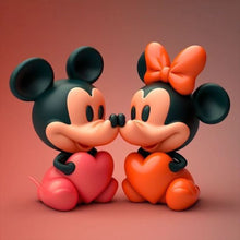 Load image into Gallery viewer, Diamond Painting - Full Round - disney mickey minnie (30*30CM)
