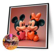 Load image into Gallery viewer, Diamond Painting - Full Round - disney mickey minnie (30*30CM)
