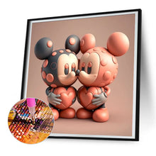 Load image into Gallery viewer, Diamond Painting - Full Round - disney mickey minnie (30*30CM)
