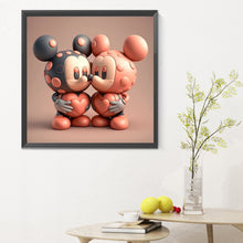 Load image into Gallery viewer, Diamond Painting - Full Round - disney mickey minnie (30*30CM)
