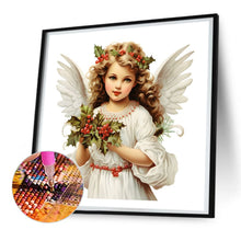 Load image into Gallery viewer, Diamond Painting - Full Round - Christmas angel (30*30CM)

