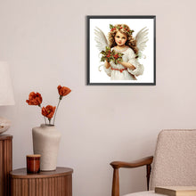 Load image into Gallery viewer, Diamond Painting - Full Round - Christmas angel (30*30CM)
