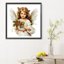 Load image into Gallery viewer, Diamond Painting - Full Round - Christmas angel (30*30CM)
