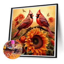 Load image into Gallery viewer, Diamond Painting - Full Round - cardinal (30*30CM)
