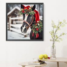 Load image into Gallery viewer, Diamond Painting - Full Round - horses (30*30CM)
