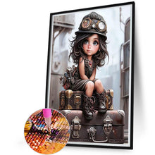 Load image into Gallery viewer, Diamond Painting - Full Square - Mechanic girl (45*60CM)
