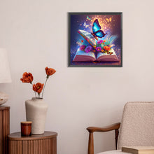 Load image into Gallery viewer, Diamond Painting - Full Round - Colorful butterfly (30*30CM)
