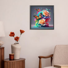 Load image into Gallery viewer, Diamond Painting - Full Round - Colorful butterfly (30*30CM)
