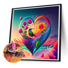 Load image into Gallery viewer, Diamond Painting - Full Round - love colorful bird (30*30CM)
