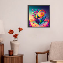 Load image into Gallery viewer, Diamond Painting - Full Round - love colorful bird (30*30CM)
