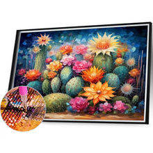 Load image into Gallery viewer, Diamond Painting - Full Round - cactus flower (40*35CM)
