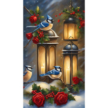Load image into Gallery viewer, Diamond Painting - Full Round - branch sparrow (40*70CM)
