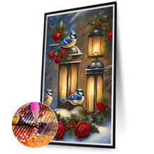 Load image into Gallery viewer, Diamond Painting - Full Round - branch sparrow (40*70CM)

