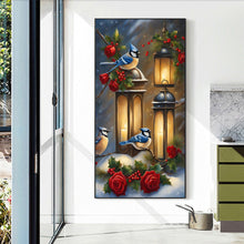 Load image into Gallery viewer, Diamond Painting - Full Round - branch sparrow (40*70CM)
