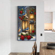 Load image into Gallery viewer, Diamond Painting - Full Round - branch sparrow (40*70CM)
