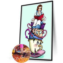 Load image into Gallery viewer, Diamond Painting - Full Round - cup fairy princess (40*60CM)
