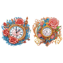 Load image into Gallery viewer, Diamond Painting - Partial Special Shaped - bell and flower (30*30CM)
