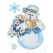 Load image into Gallery viewer, Diamond Painting - Partial Special Shaped - snowman (30*40CM)
