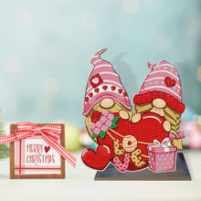 Load image into Gallery viewer, Wooden DIY Diamond Art Tabletop Decorations Diamond Painting Desktop Decorations
