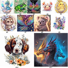 Load image into Gallery viewer, Diamond Painting - Full Round - Phoenix (30*30CM)
