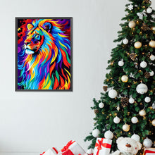 Load image into Gallery viewer, Diamond Painting - Full Round - Colorful lion portrait (30*40CM)
