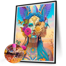 Load image into Gallery viewer, Diamond Painting - Full Round - Flowers, butterflies and beauties (30*40CM)
