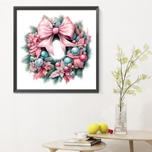 Load image into Gallery viewer, Diamond Painting - Full Round - Christmas wreath (30*30CM)
