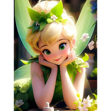 Load image into Gallery viewer, Diamond Painting - Full Round - Wonderful Fairy Tinkerbell (30*40CM)
