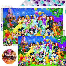 Load image into Gallery viewer, Diamond Painting - Full Round - disney (80*50CM)
