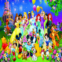 Load image into Gallery viewer, Diamond Painting - Full Round - disney (80*50CM)
