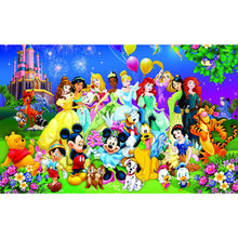 Load image into Gallery viewer, Diamond Painting - Full Round - disney (80*50CM)
