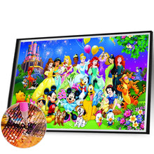 Load image into Gallery viewer, Diamond Painting - Full Round - disney (80*50CM)
