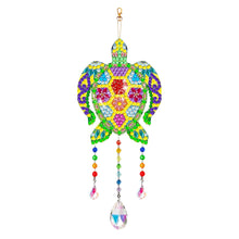 Load image into Gallery viewer, Suncatcher Double Sided Crystal Painting Ornaments for Windows Decor (Turtle)
