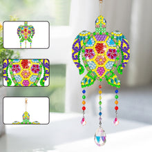 Load image into Gallery viewer, Suncatcher Double Sided Crystal Painting Ornaments for Windows Decor (Turtle)
