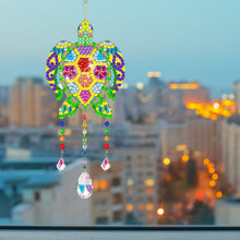 Load image into Gallery viewer, Suncatcher Double Sided Crystal Painting Ornaments for Windows Decor (Turtle)
