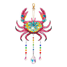 Load image into Gallery viewer, Suncatcher Double Sided Crystal Painting Ornaments for Windows Decor (Crab)
