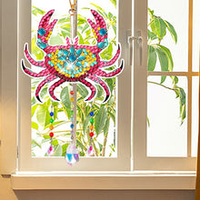 Load image into Gallery viewer, Suncatcher Double Sided Crystal Painting Ornaments for Windows Decor (Crab)
