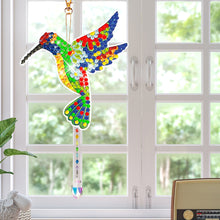 Load image into Gallery viewer, Suncatcher Double Sided Crystal Painting Ornaments for Window Decor(Hummingbird)
