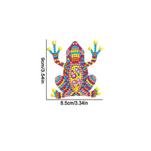 Load image into Gallery viewer, Suncatcher Double Sided Crystal Painting Ornaments for Windows Decor (Frog)
