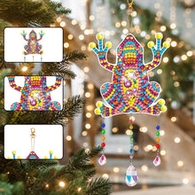 Load image into Gallery viewer, Suncatcher Double Sided Crystal Painting Ornaments for Windows Decor (Frog)
