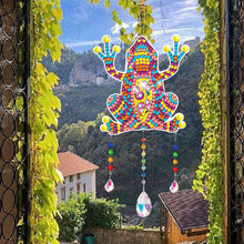 Load image into Gallery viewer, Suncatcher Double Sided Crystal Painting Ornaments for Windows Decor (Frog)
