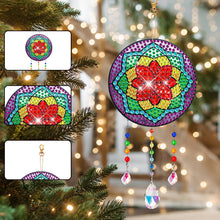 Load image into Gallery viewer, Suncatcher Double Sided Crystal Painting Ornament for Window Decor(Petal Flower)
