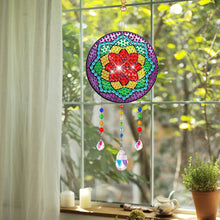 Load image into Gallery viewer, Suncatcher Double Sided Crystal Painting Ornament for Window Decor(Petal Flower)
