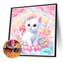 Load image into Gallery viewer, Diamond Painting - Full Round - candy kitten (30*30CM)
