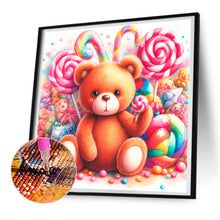 Load image into Gallery viewer, Diamond Painting - Full Round - Candy Bear (30*30CM)
